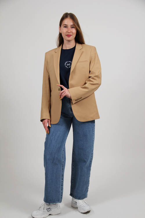MOXIE BLAZER CAMEL