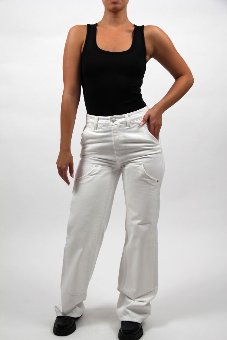 ONART BODYSUIT WITH OPEN BACK BLACK