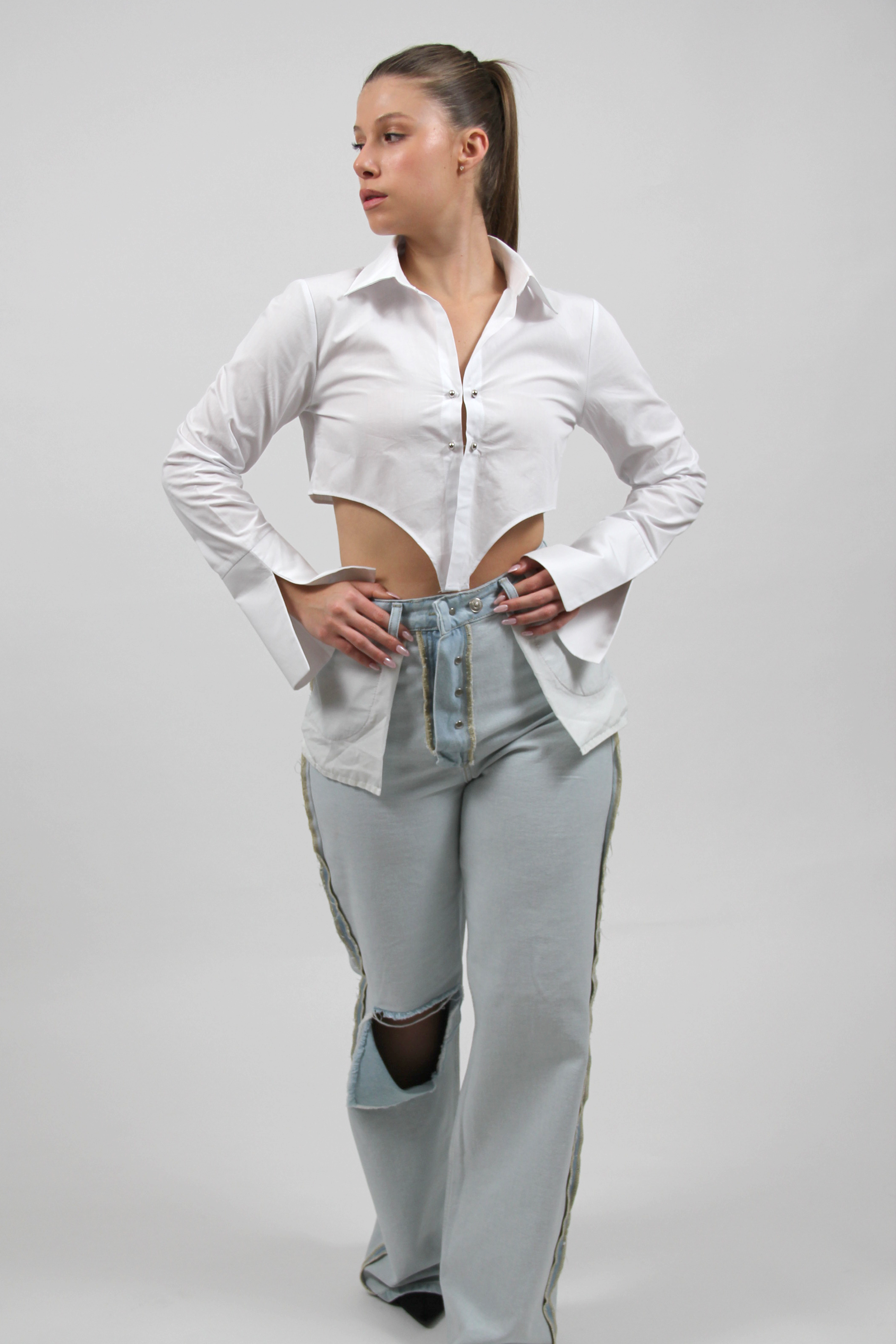 NO.4 BALDWIN LIGHT BLUE DENIM