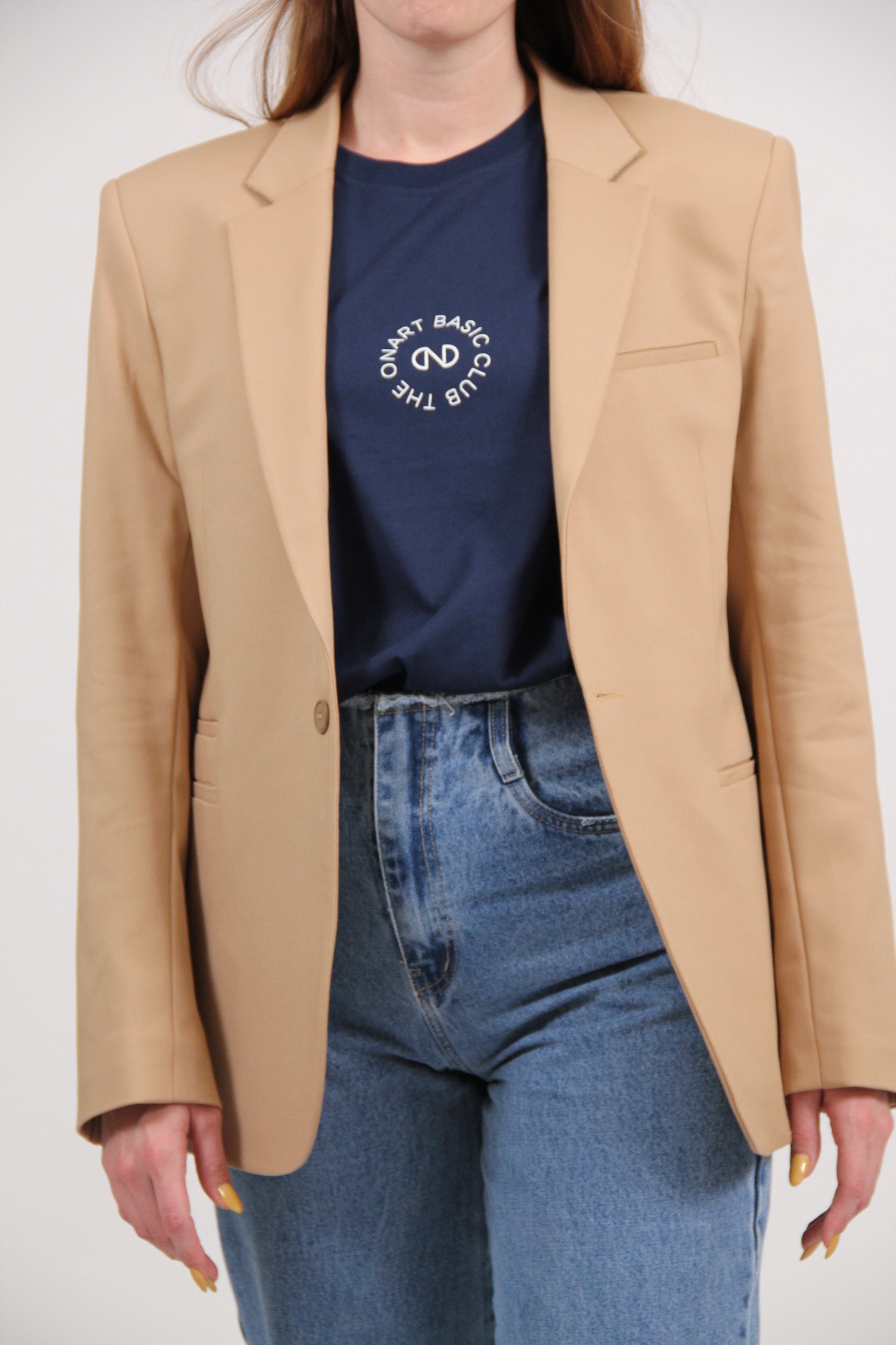 MOXIE BLAZER CAMEL