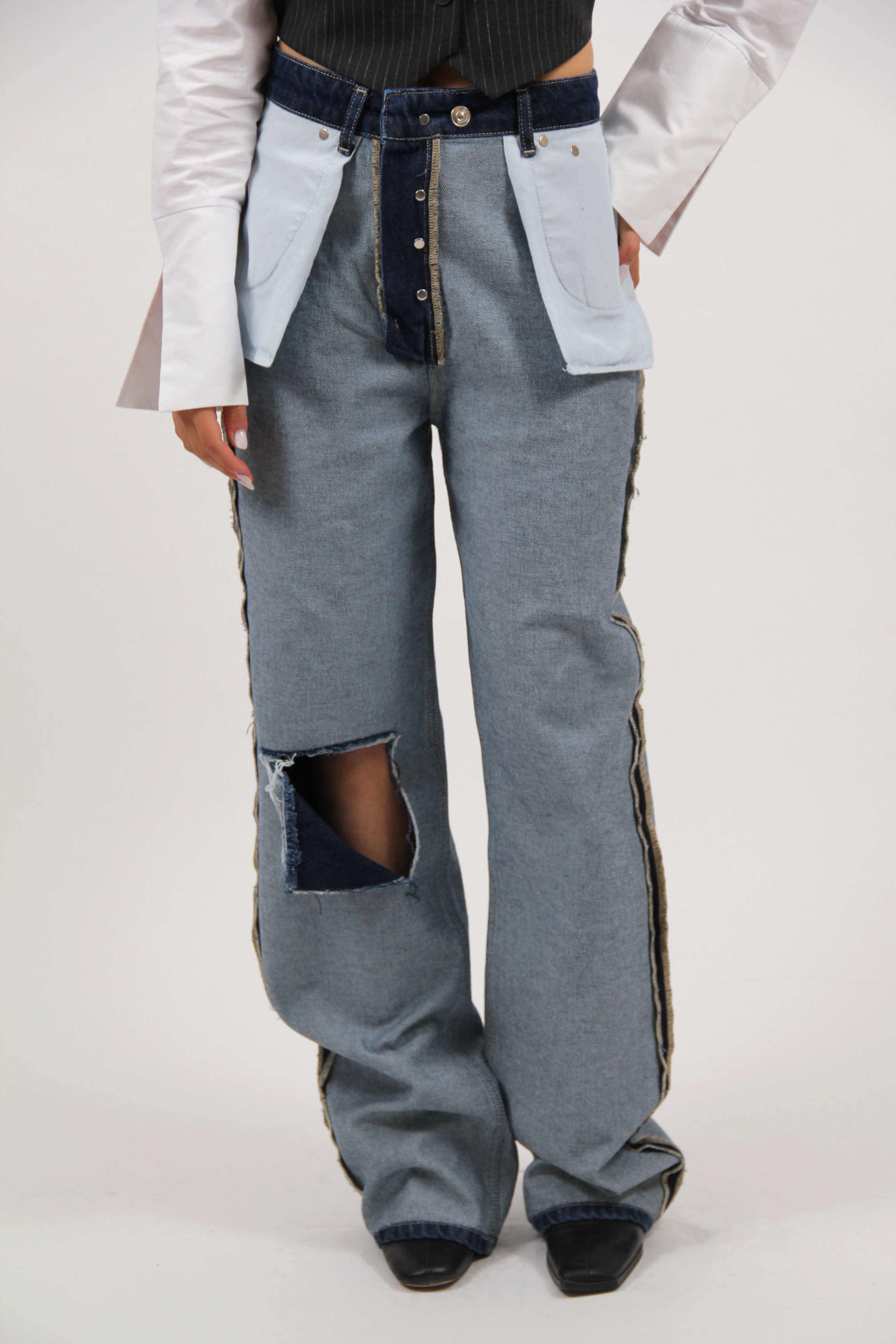 NO.4 BALDWIN DARK BLUE DENIM