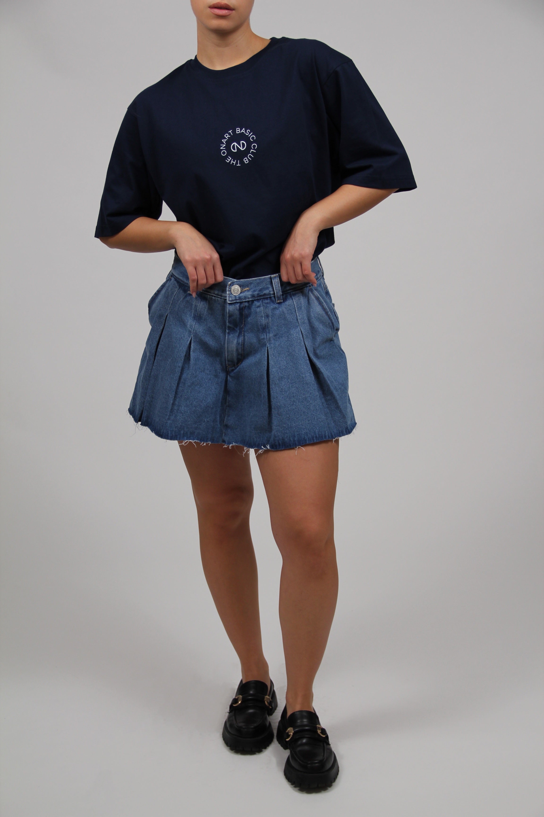KELLY DENIM MINI SKIRT