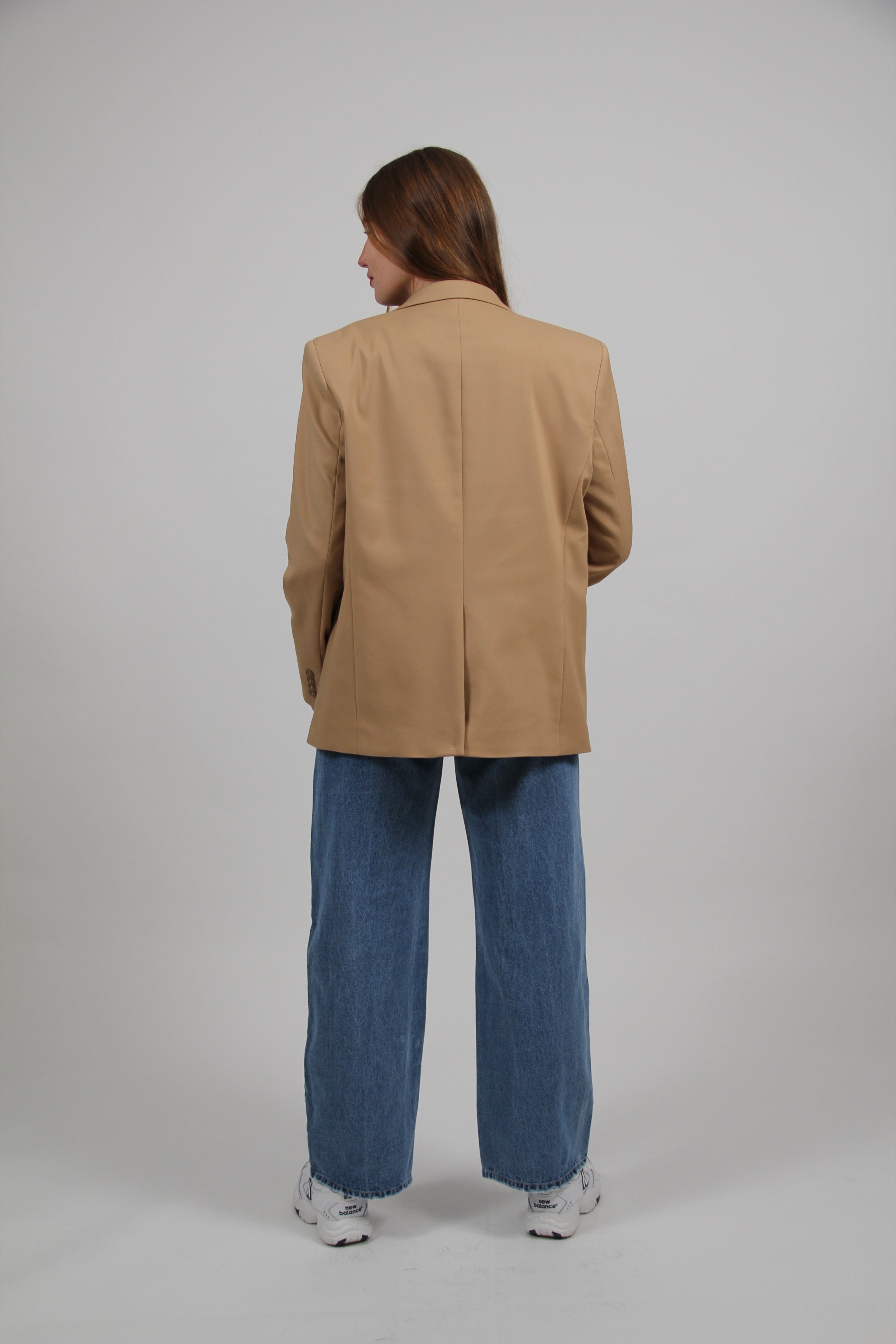 MOXIE BLAZER CAMEL
