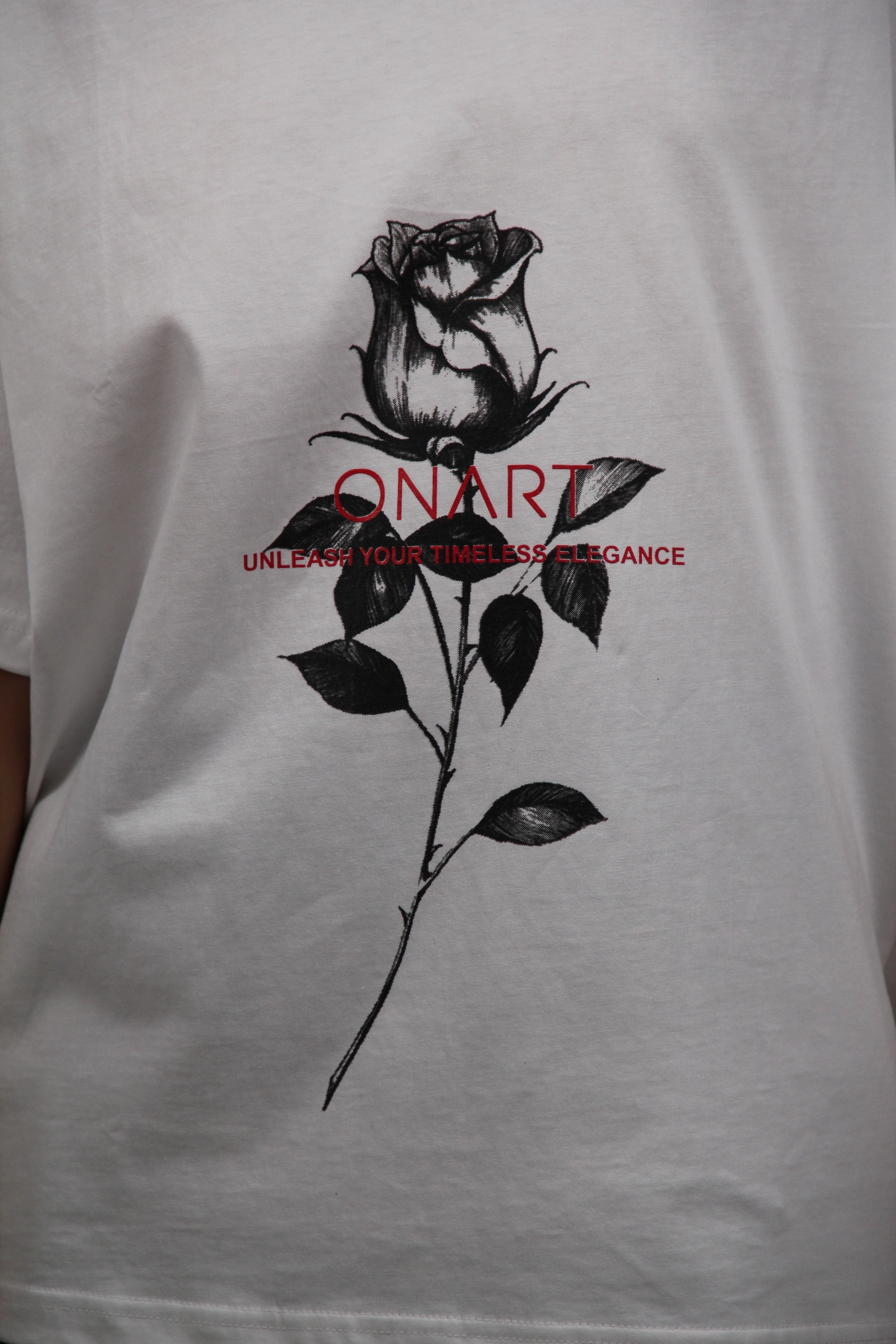 OVERSIZED ART TEE WHITE