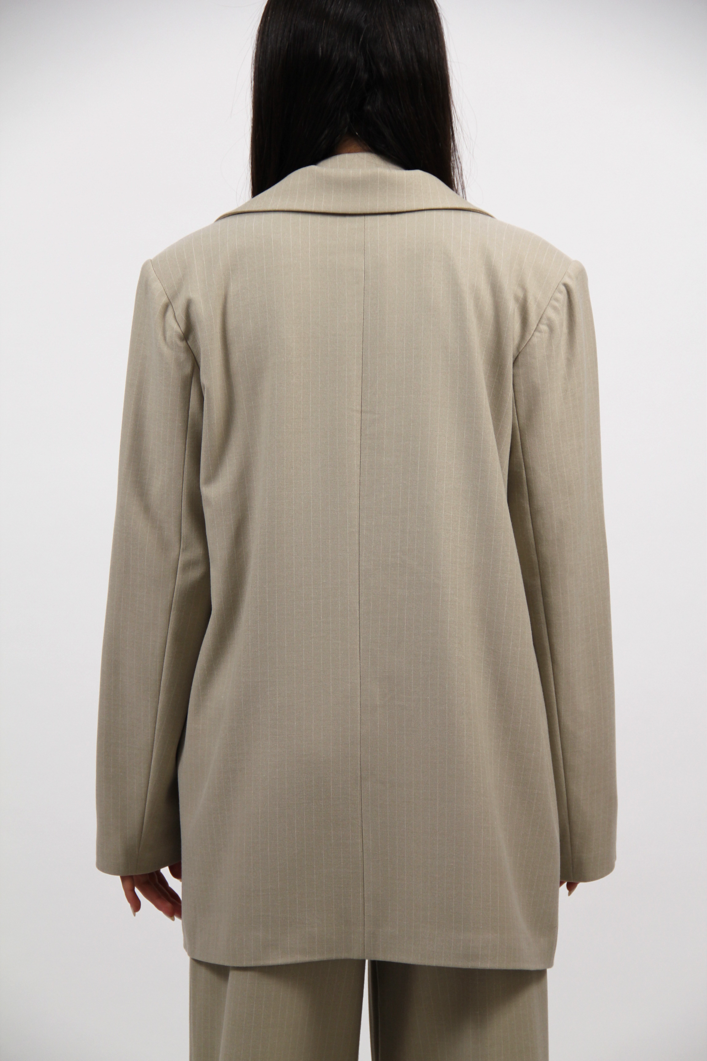 AUDREY BLAZER LIGHT KHAKI