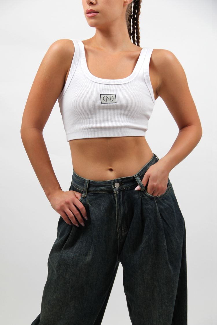 ONART CROP TOP WHITE