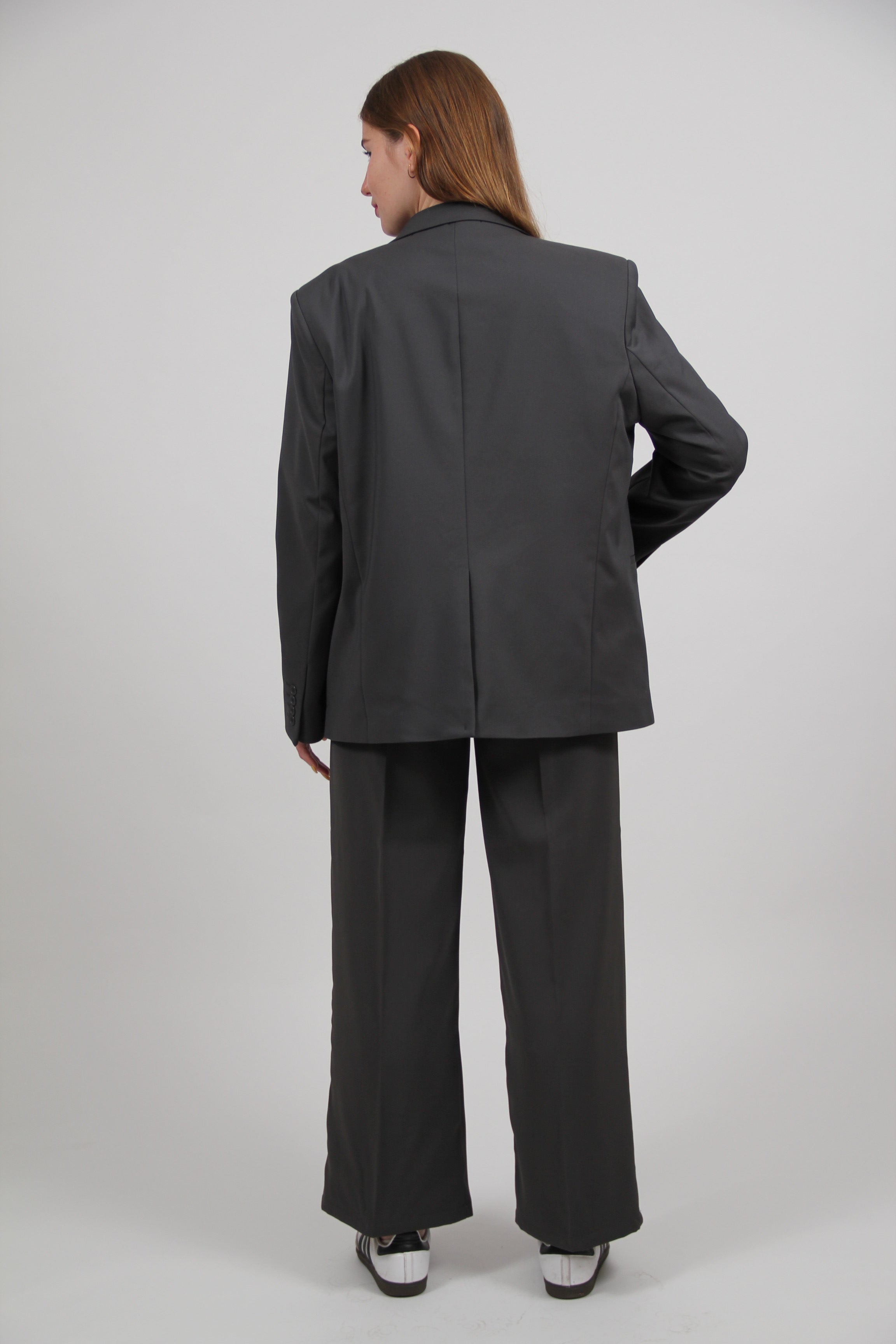 MOXIE BLAZER DARK GRAY